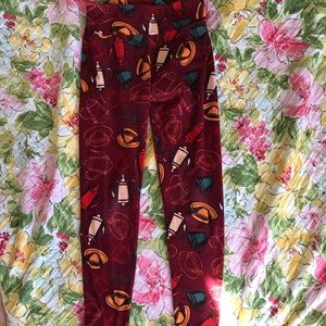RARE coffee /tea cup one size lularoe leggings